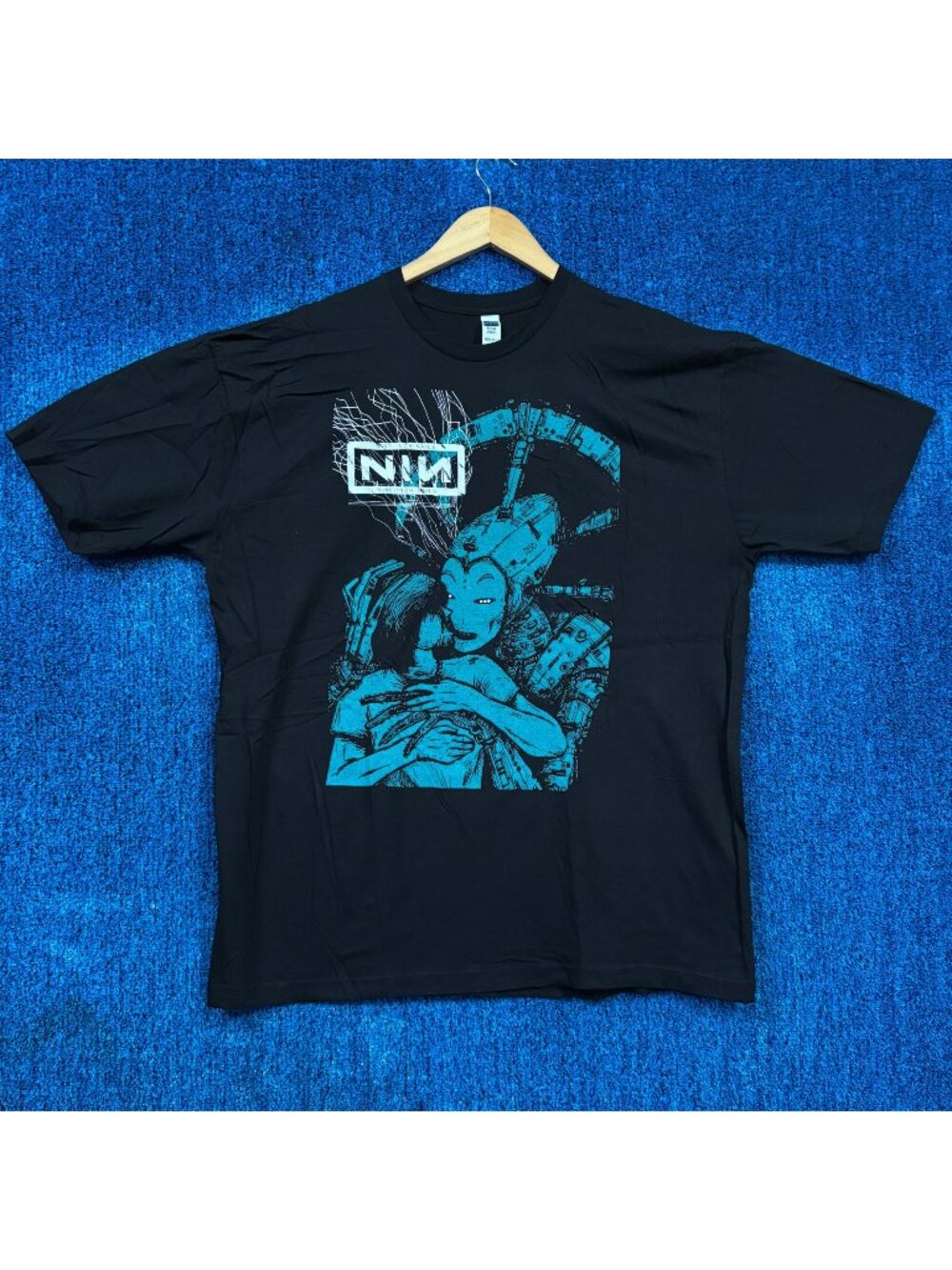 Nine Inch Nails 2005 With Teeth Tour Poster Rock Band Tee XL